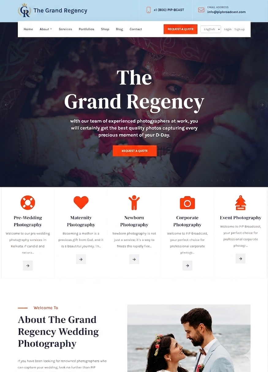 Pipbroadcast Template